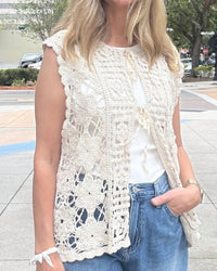 Atzbranding - Crochet Bohemian Vest