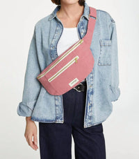 Rivedroite Paris Women's Orsel Sling Bag in rose pink - women's bag - alternate view