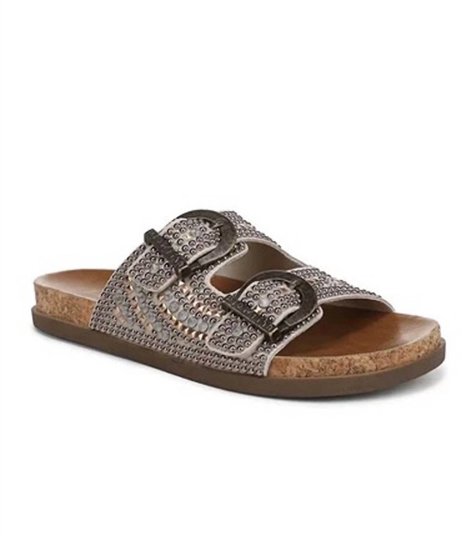 BLOWFISH Women's Lima Sandal in cloud met stones - women's sandal
