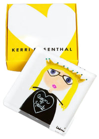 Kerri Rosenthal - Queen Of Hearts Block Of Love Decor