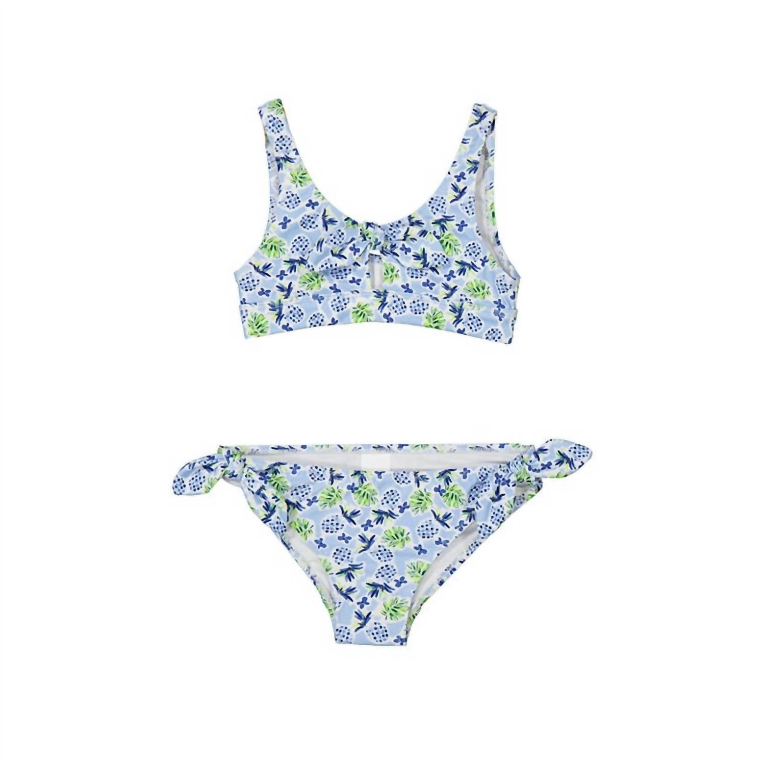 Mayoral - Girl's Knotted Pineapple Leaf Bikini Set