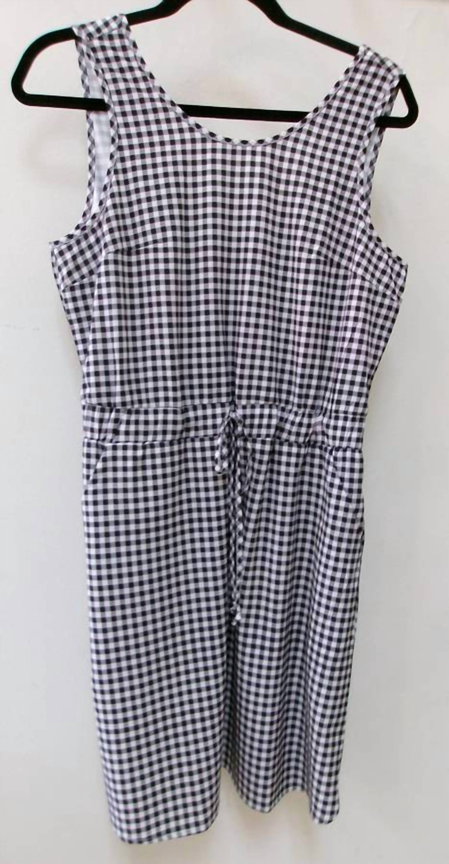 Keren Hart - Women's Checkered Tennis Tank Dress