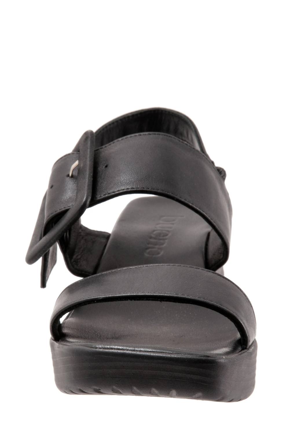 bueno Women's Marcia Slingback Wedge Sandal in black - women's shoe - view 4
