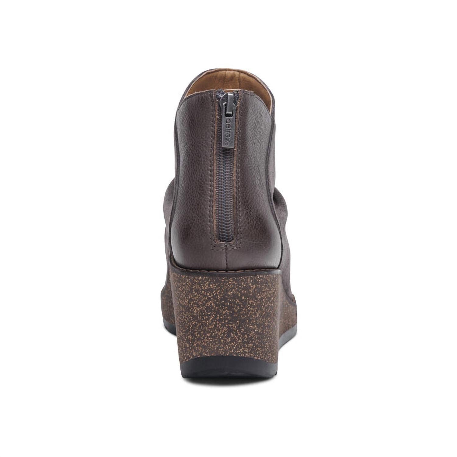 Aetrex - Women's Kara Ruched Wedge Boot