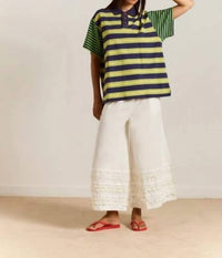 Damson Madder - Zia Rugby Mix Stripe Shirt