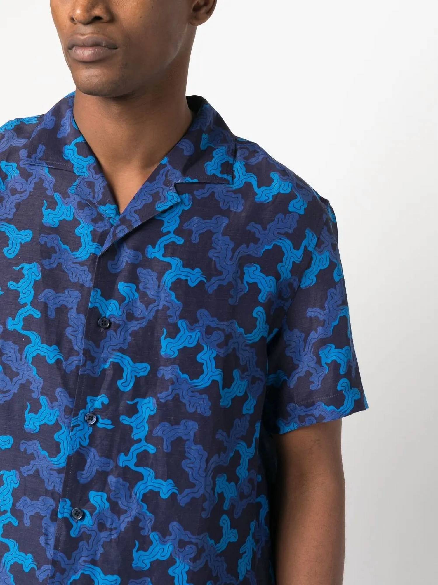 Orlebar Brown - Hibbert Current Linen-blend Shirt