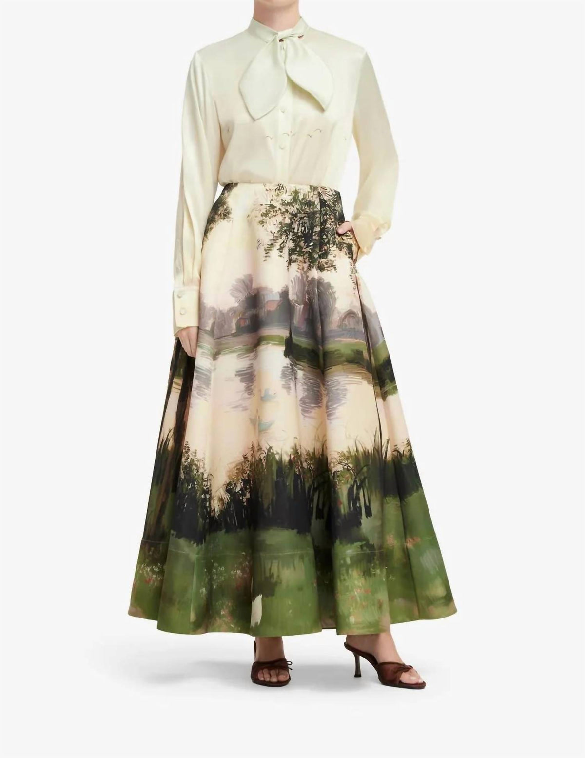 Leo Lin - Cora Bow Blouse