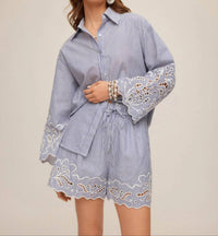 Fifteen Twenty - Women's Dakota Embroidered Shirt