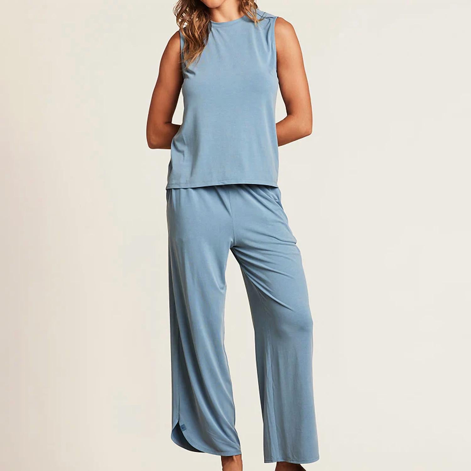 Barefoot Dreams - Sand Washed Jersey Piped Set