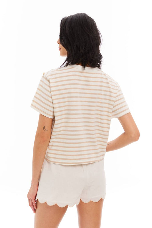 Allison New York - Stripe Brooklyn Tee