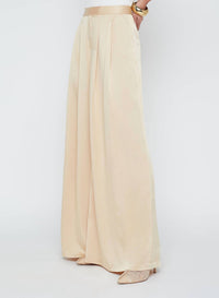 L'Agence - Aubrie Mid Rise Wide Leg Pant