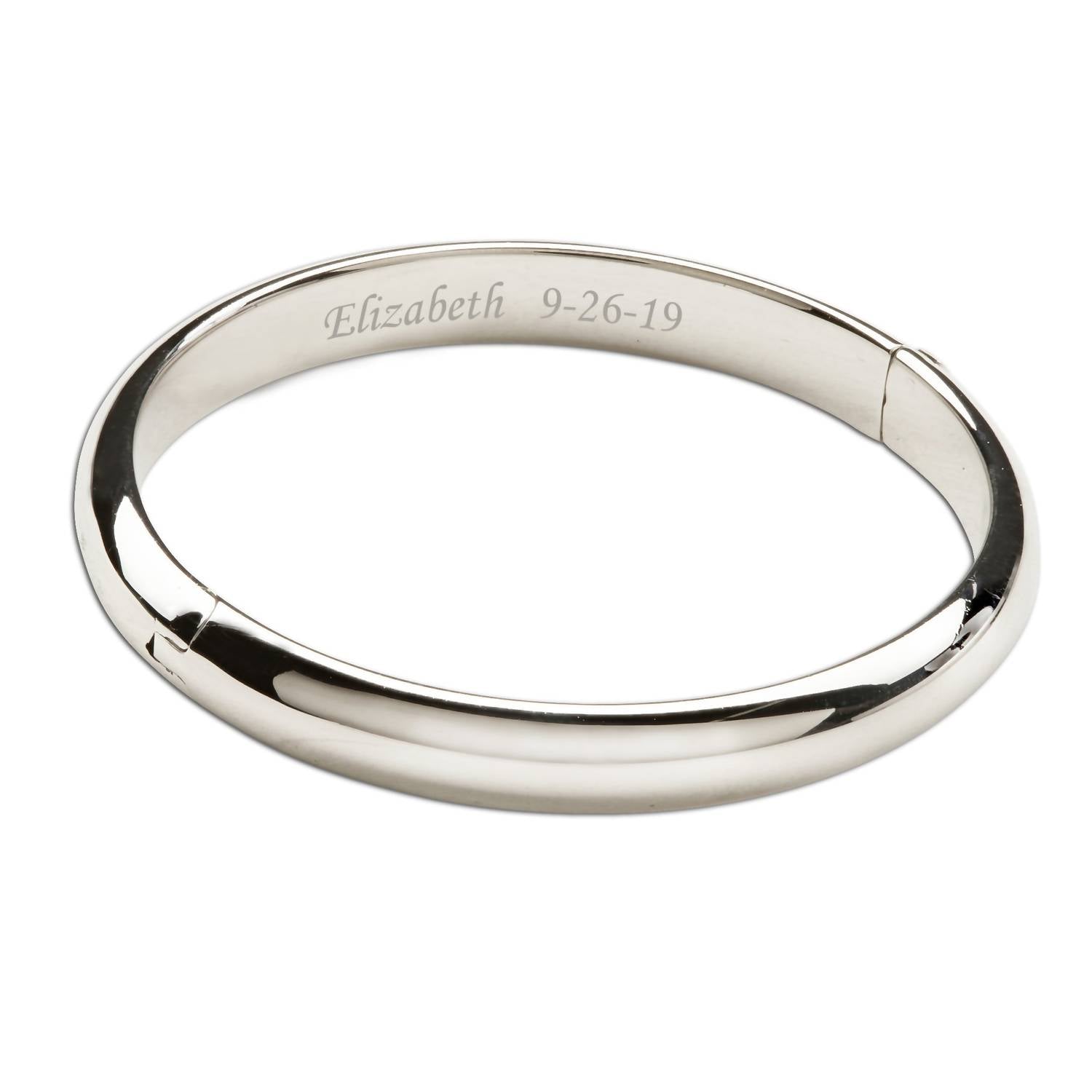 Cherished Moments - Girls Ella Classic Bangle Bracelet