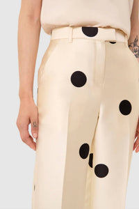 Tara Jarmon - Pitt Straight Polka Dot Pants