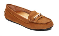 VIONIC Women's Honor Ashby Moccasin in khaki - women's shoe