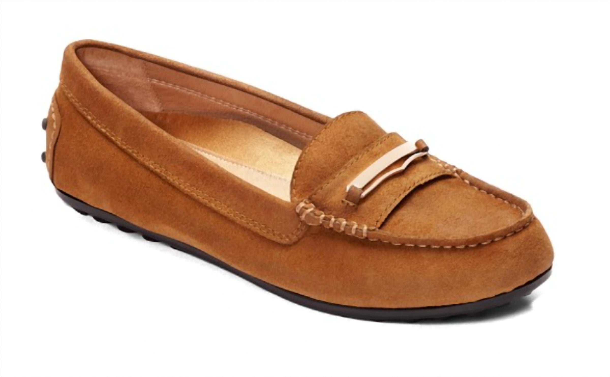 VIONIC Women's Honor Ashby Moccasin in khaki - women's shoe
