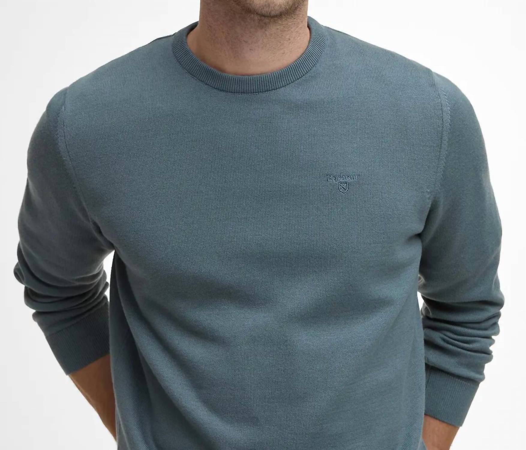 Barbour - Pima Cotton Crew Neck Sweater