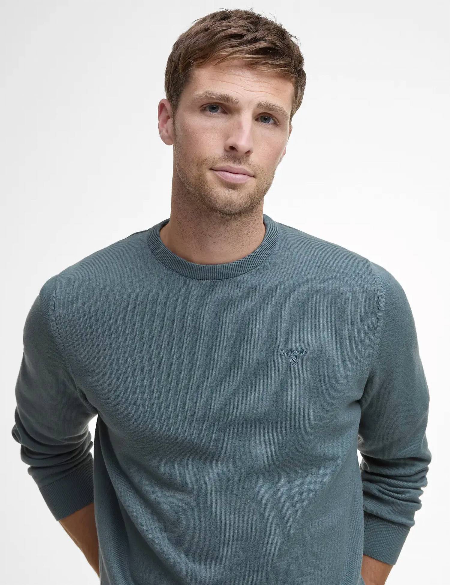 Barbour - Pima Cotton Crewneck Sweater