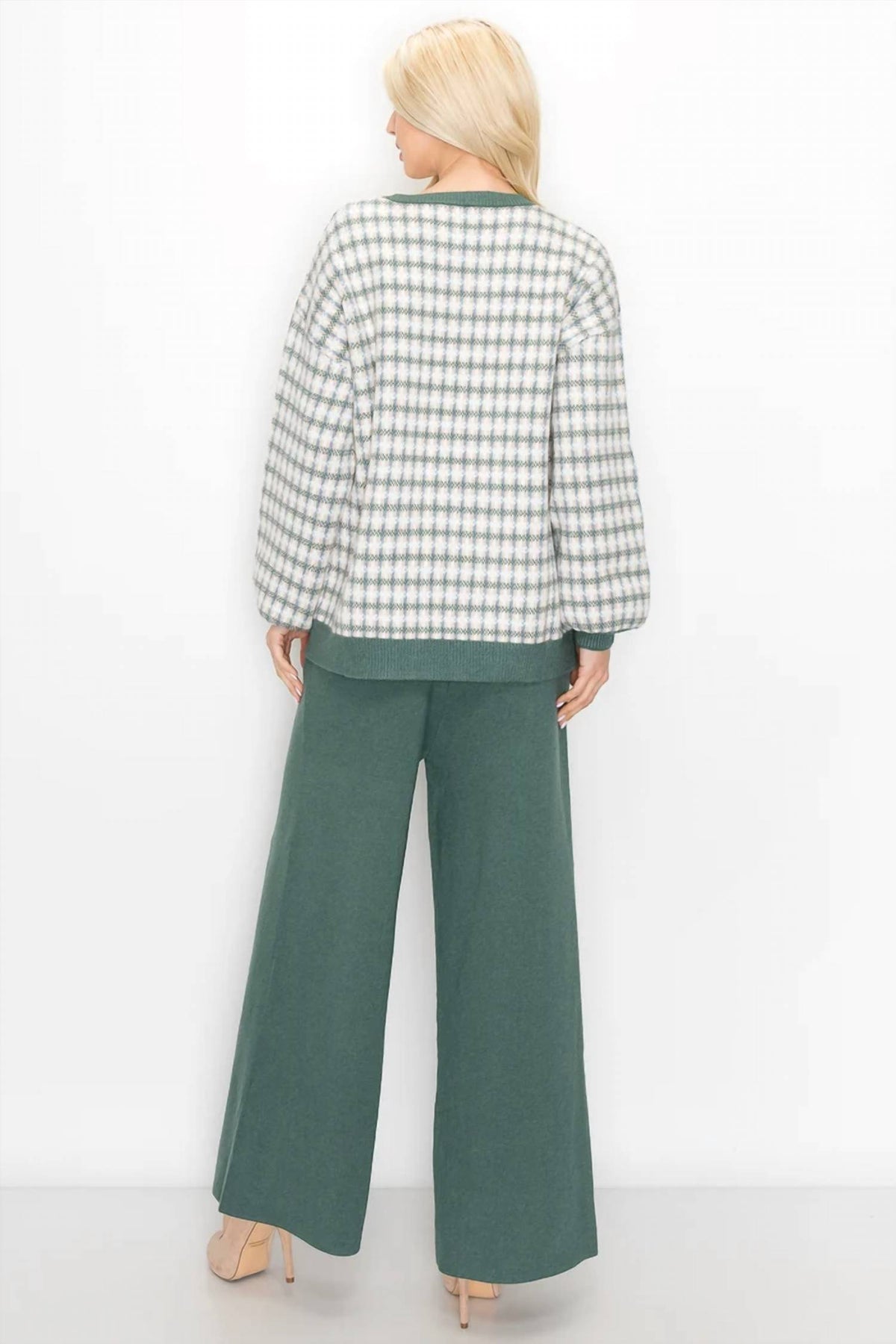 Joh - Shala Check Knitted Sweater
