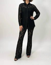 N By Nancy - Lace Co-ord Top And Pant Set