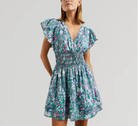 Rails Kimora Mini Dress in navy leilani floral - women's dress