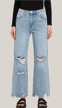 Vervet By Flying Monkey - Ali Vintage Super High Rise Flare Jeans