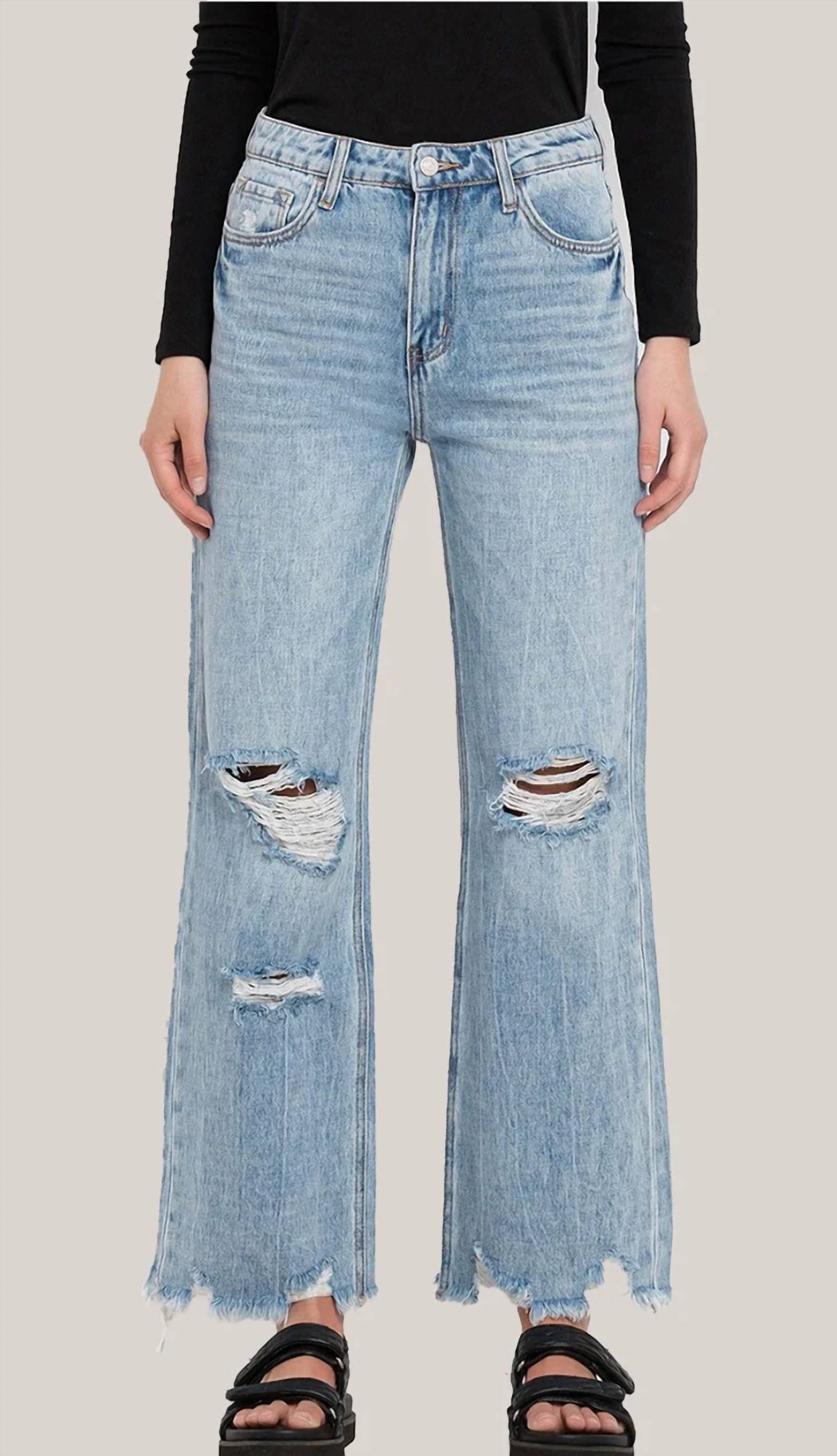 Vervet By Flying Monkey - Ali Vintage Super High Rise Flare Jeans