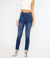 Kancan - Janice High Rise Cigarette Leg Jeans
