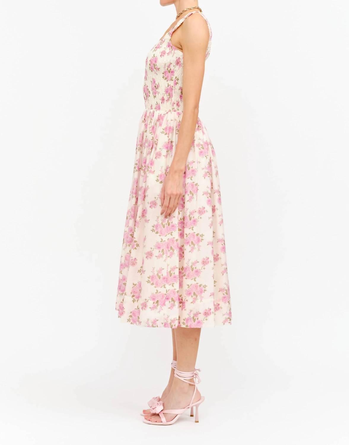 Sofie The Label - The Millie Floral Smocked Midi Dress