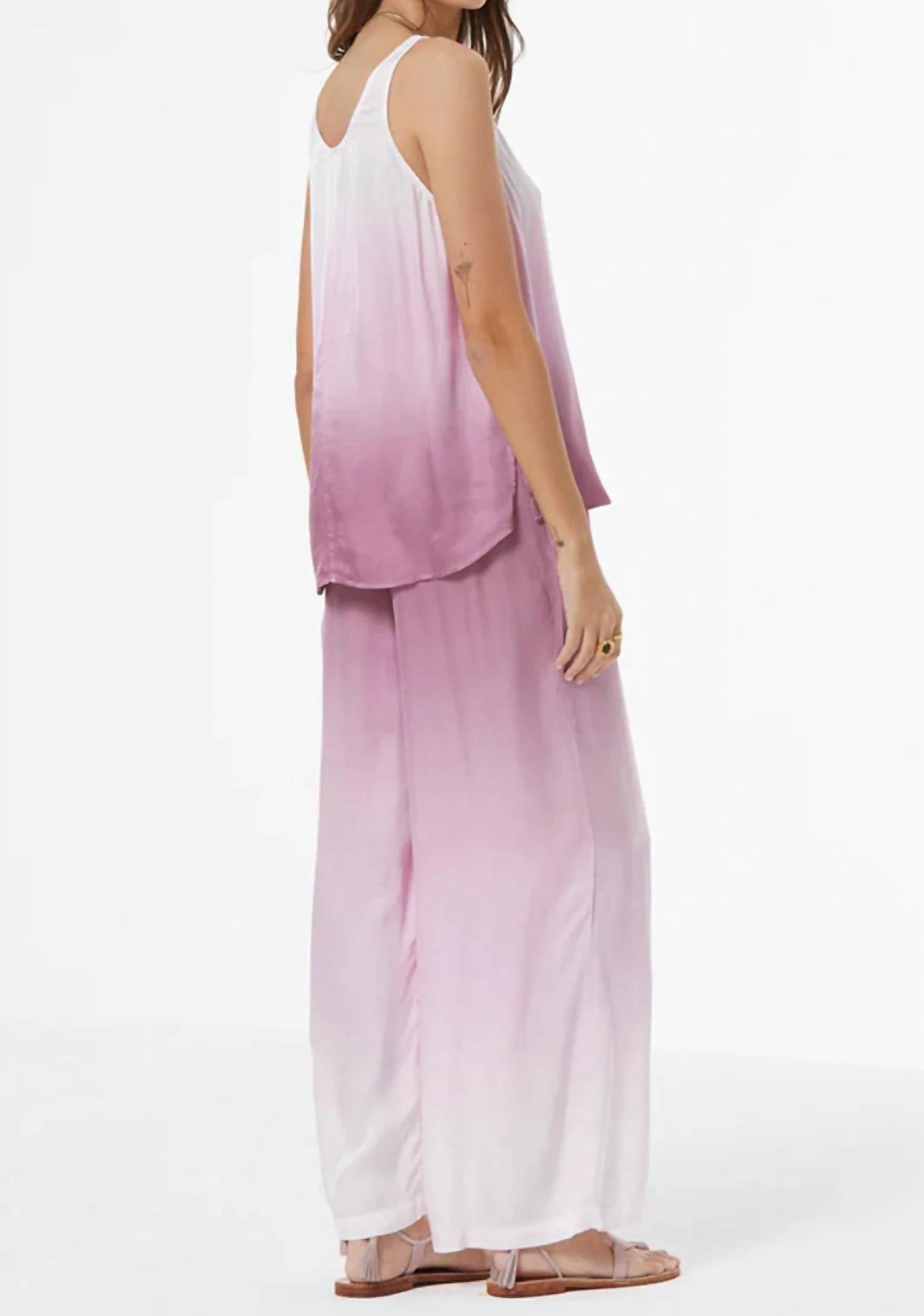 young fabulous & broke Yana Pant in pink ombre - women's pants