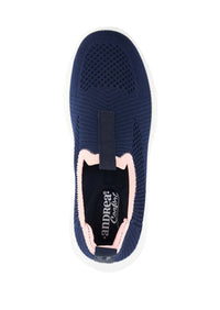 Andrea Women's Slip-on Sneakers in navy blue - women's sneaker - view 4