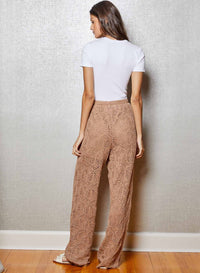 Dh New York - Hallie Straight Leg Patterned Pant
