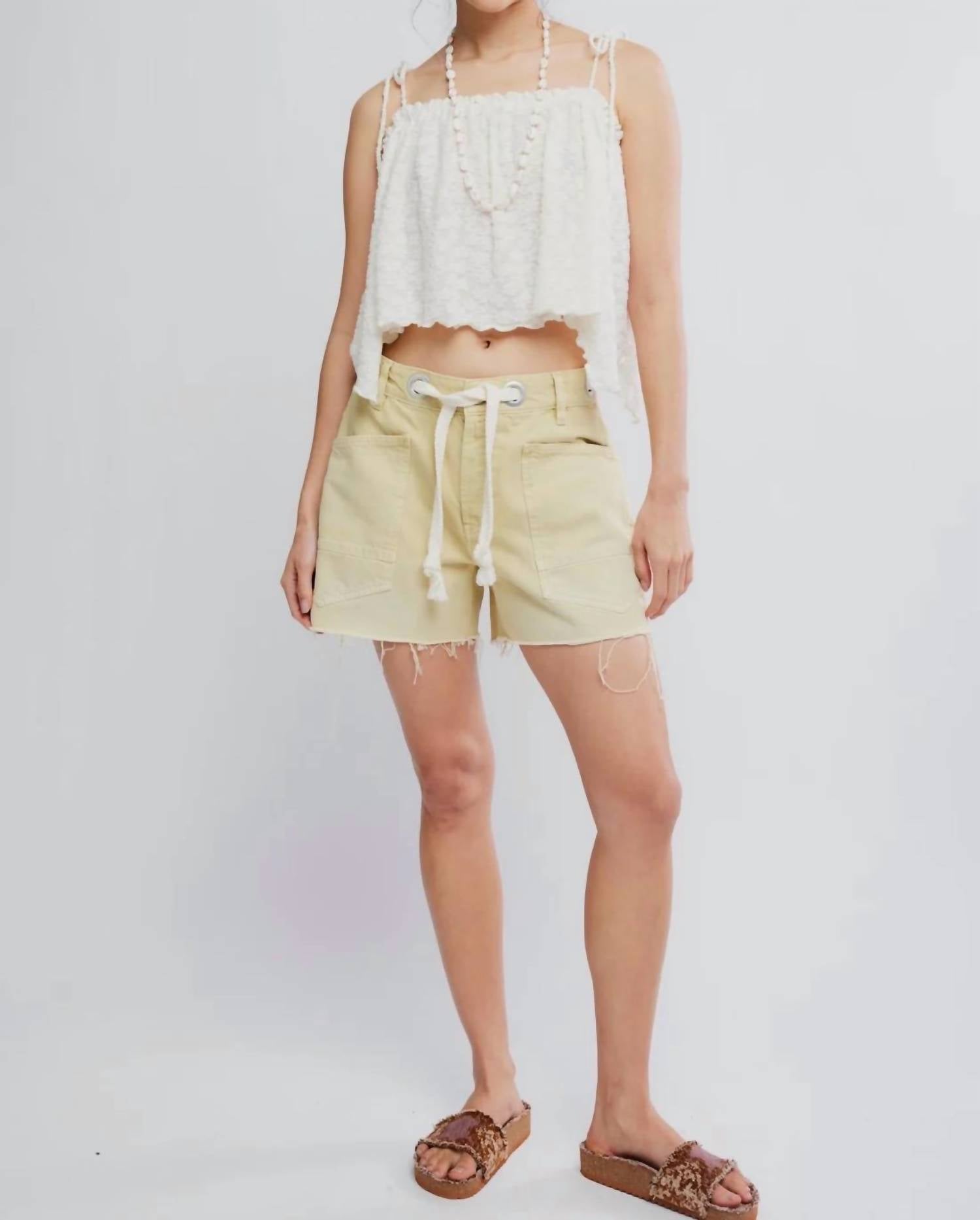 Free People - Moxie Barrel Shorts