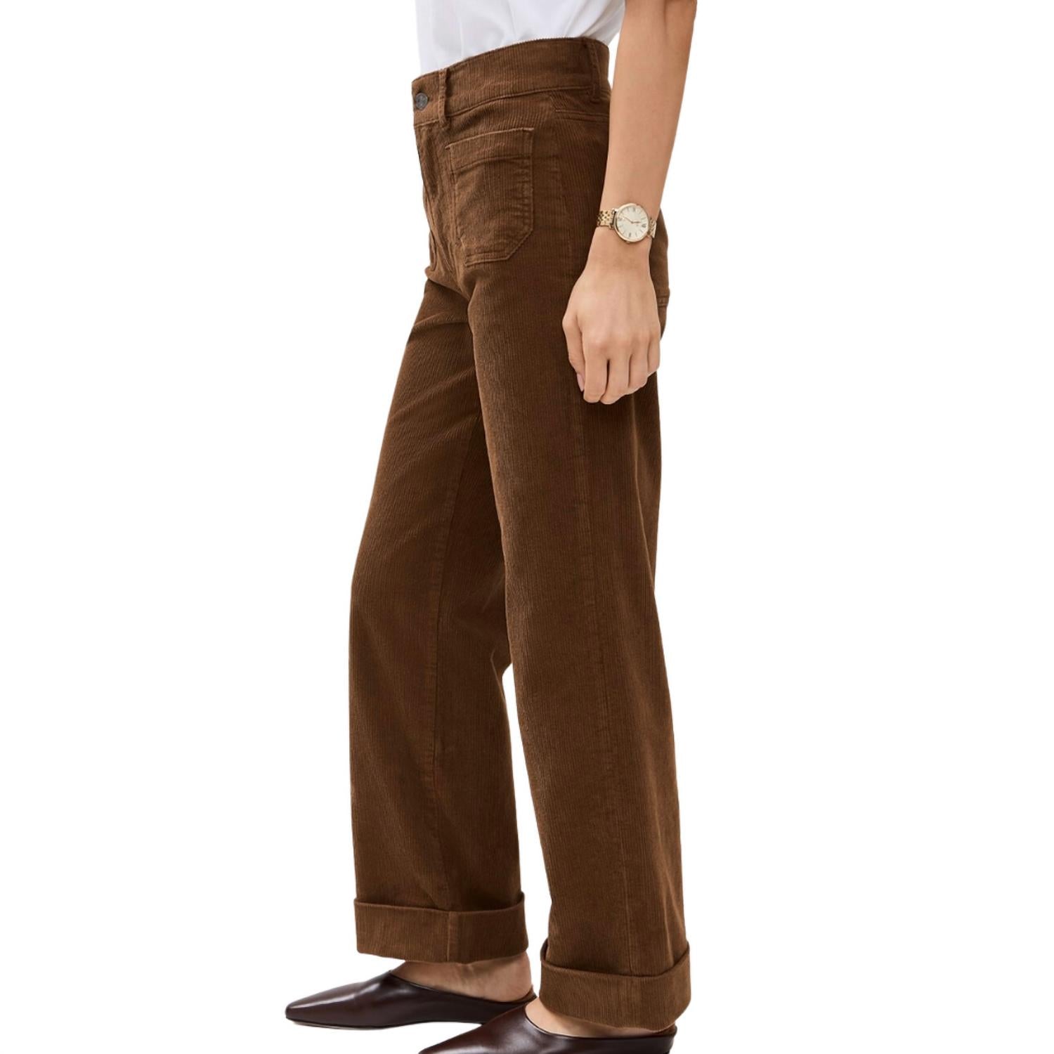 Frame - 70's Cropped Wide Leg Pants