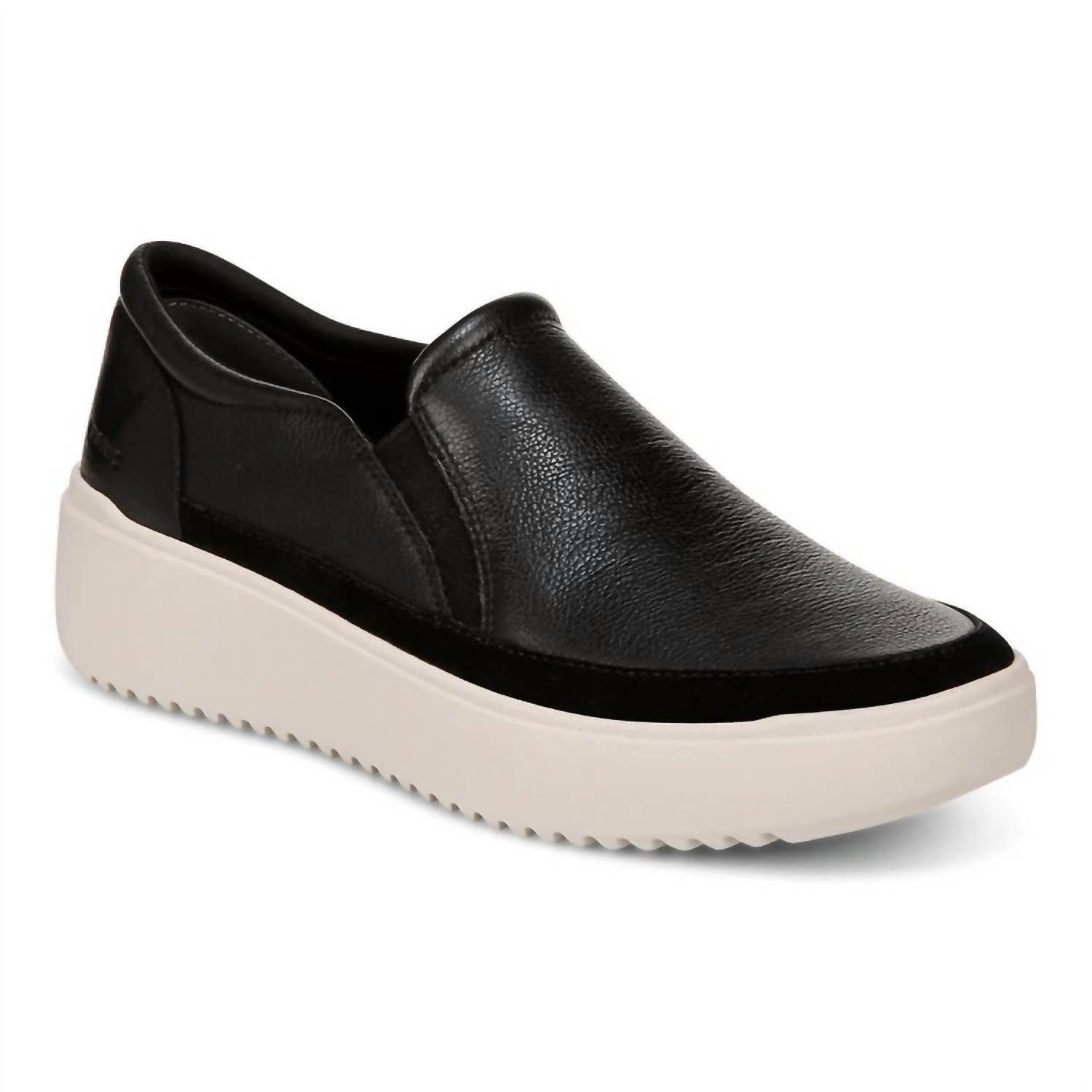 VIONIC Women's Kearny Slip-on Shoes in black - women's sneaker - detail view