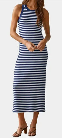 By Together - Knit Sweater Viscose Polyester Nylon Striped Dress