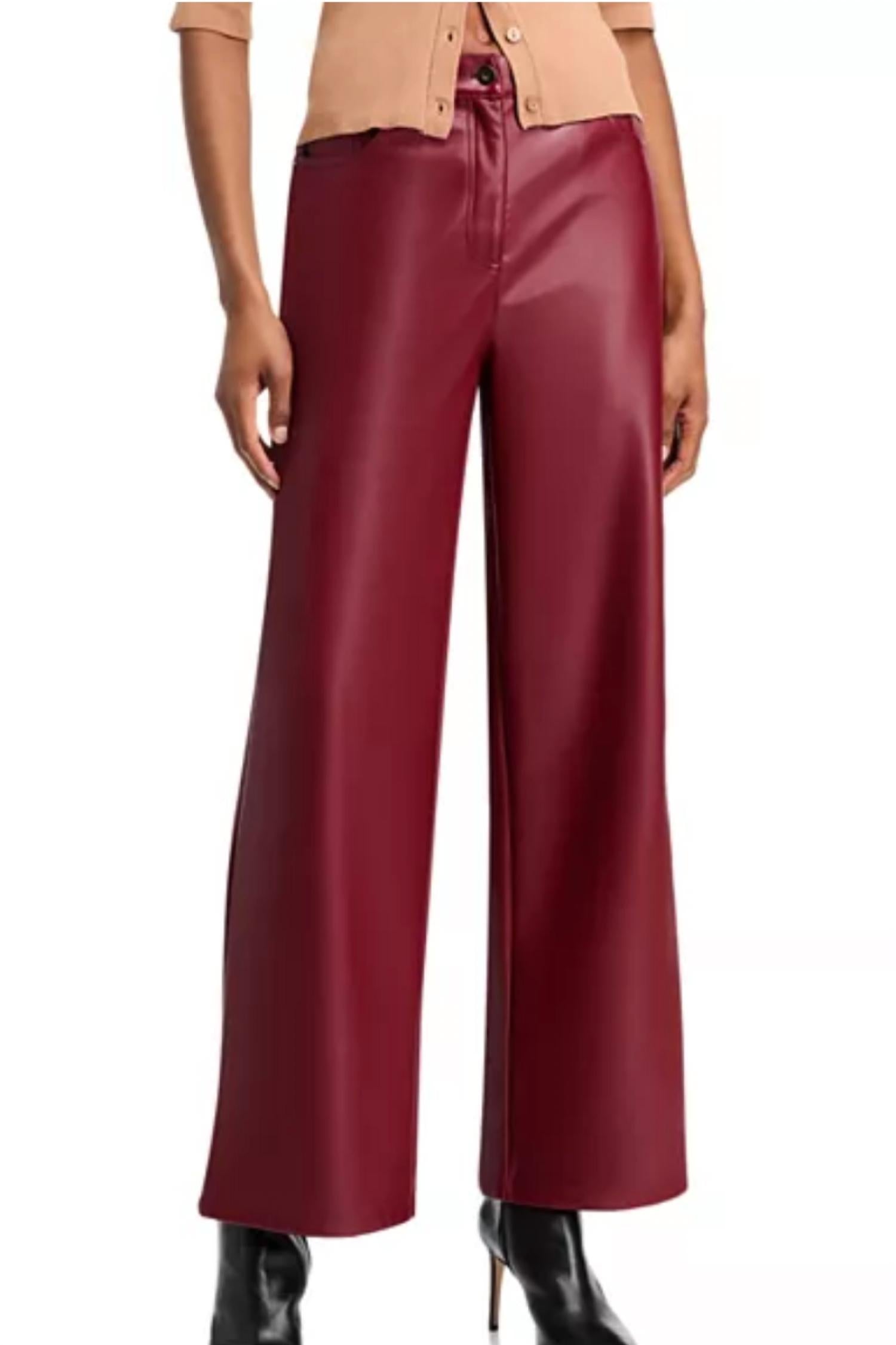 Lucy Paris - Faux Leather Pants