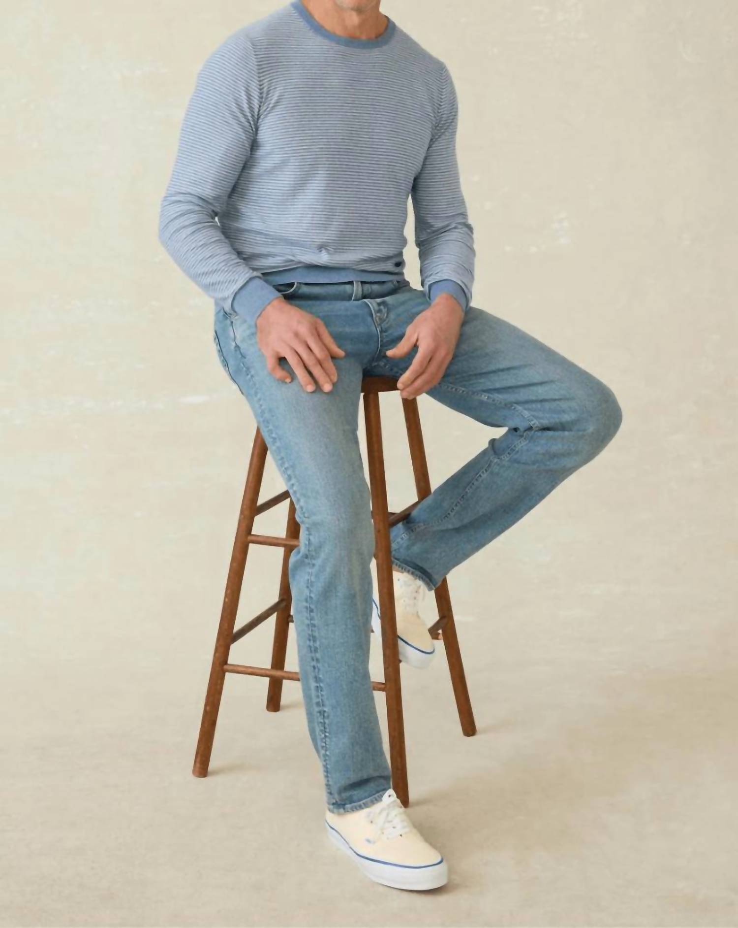 Faherty - Movement Crewneck Sweater