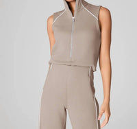 Spanx - Airessentials Airpique Sleeveless Mockneck Jumpsuit