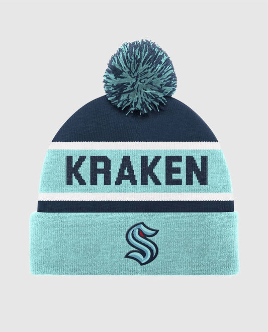 Starter - Unisex Seattle Kraken Pom Beanie