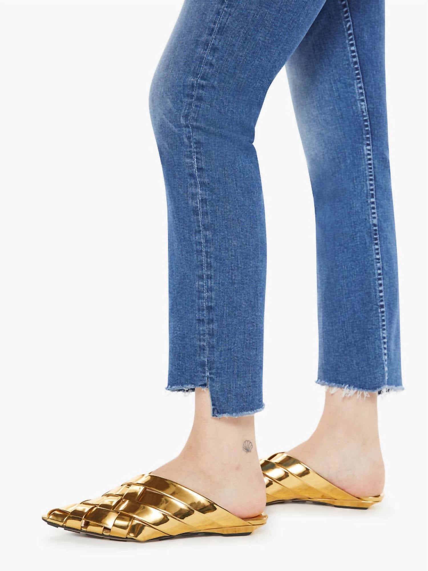 Mother - Rider Ankle Step Fray Over The Top
