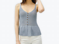 Be Cool - Buttoned Bloom Sweater