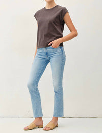 Be Cool - Linny Acid Wash Cap Tee