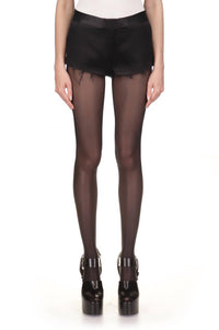 Marina Moscone - Raw Edge Hem Tailored Short