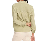 J.Crew - Long Sleeved Smocked Gauze Top