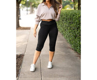 Julia Rose - Lillian Sculpting Crossover Capri Pants