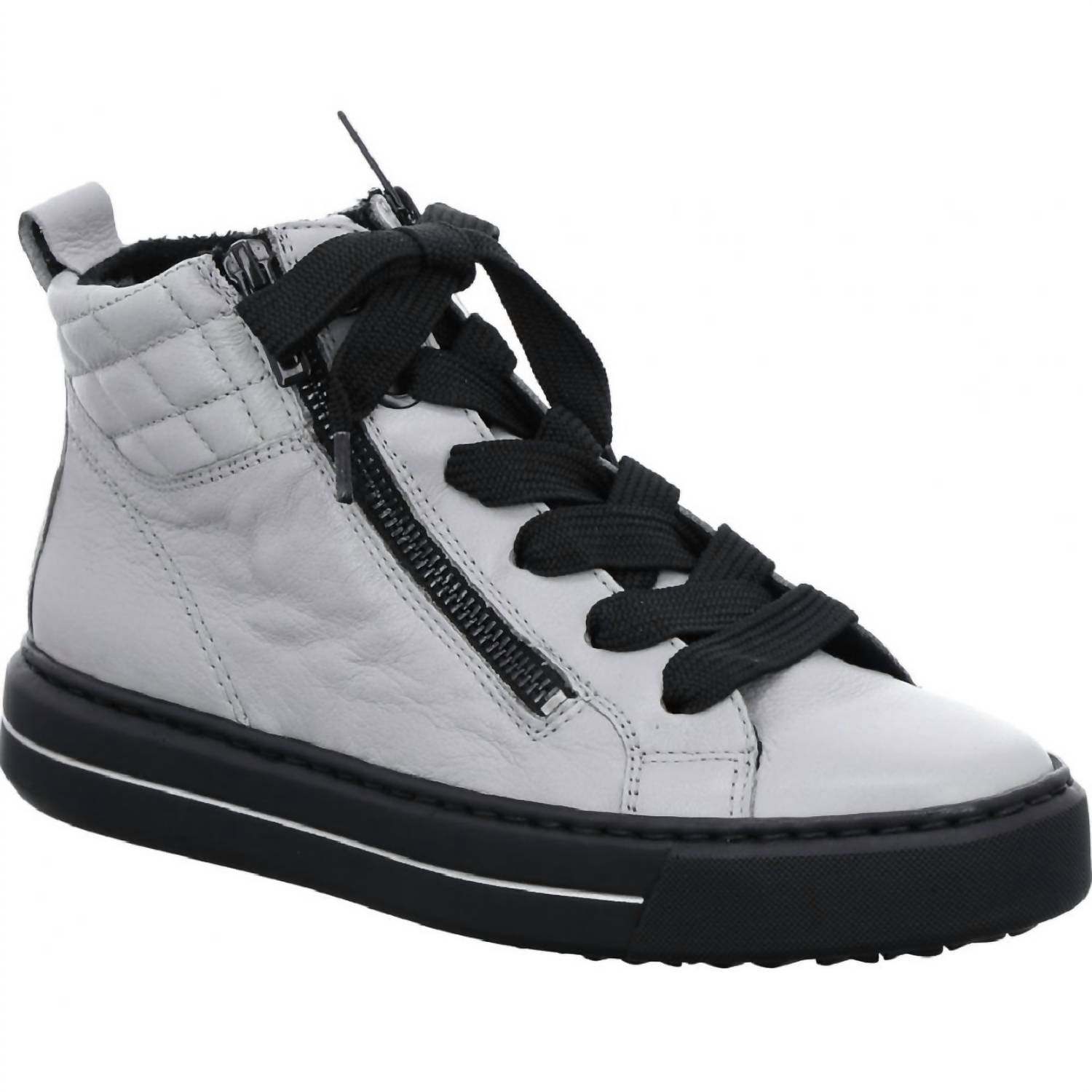 Ara Women's Callan Sneaker Boot in oyster - women's sneaker