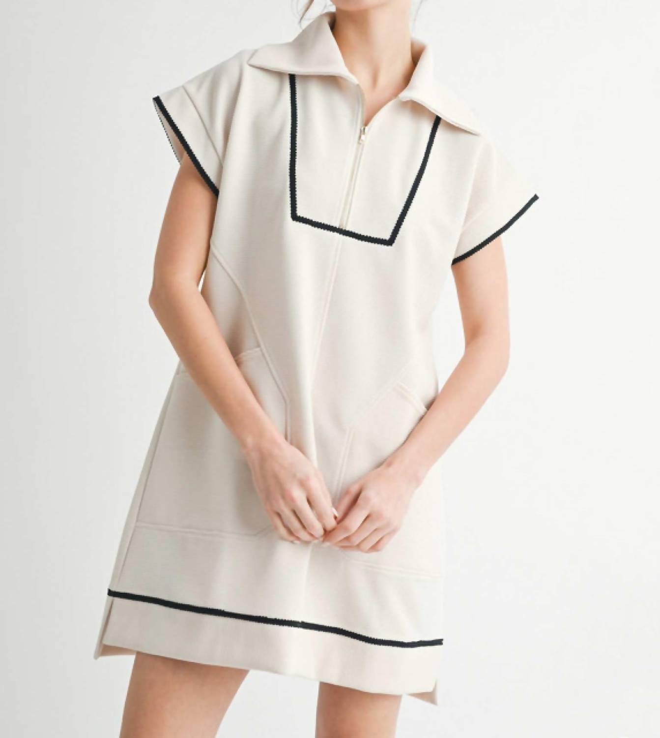 Jodifl - Textured Collared Dress
