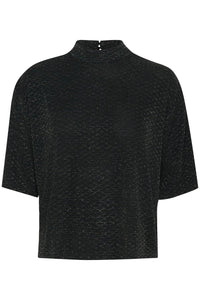 Kaffe - Kaellie Mock Neck Half Sleeves T-shirt