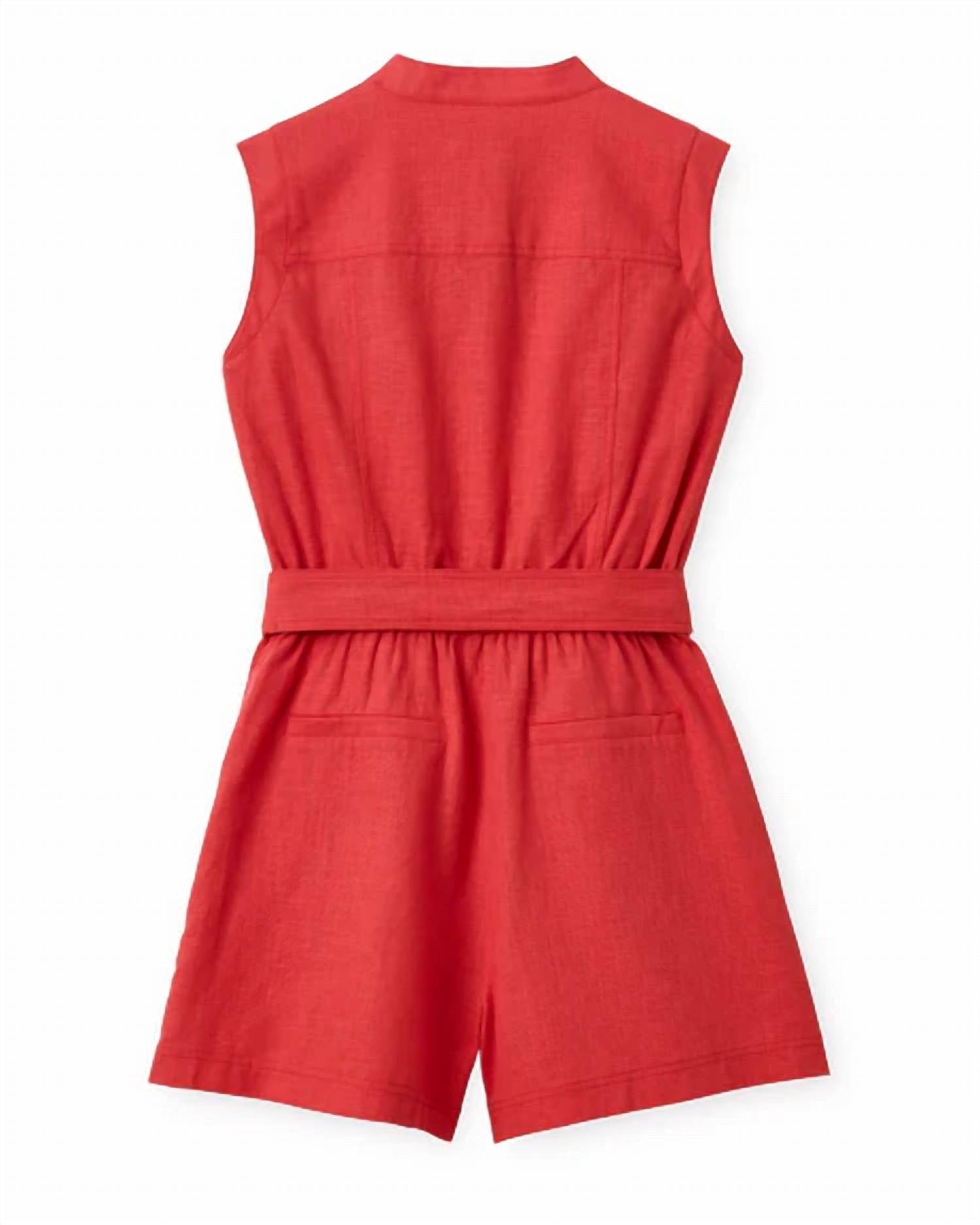 Cartolina Nantucket - Rachel Sleeveless Romper