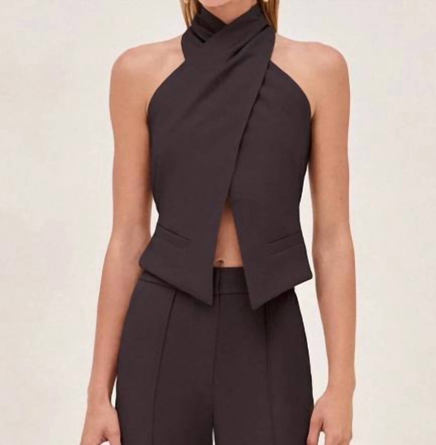 Alexis - Olfi Chic Halter Vest